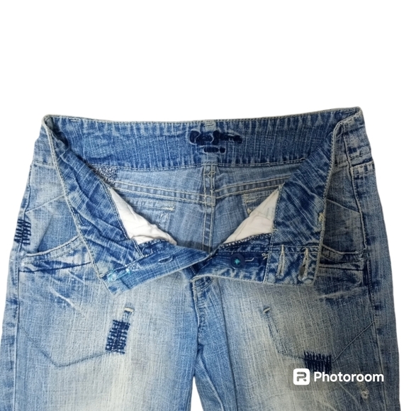 Vintage Y2K 2000s PEPE London Denim Jeans Size 26 - Picture 7 of 16